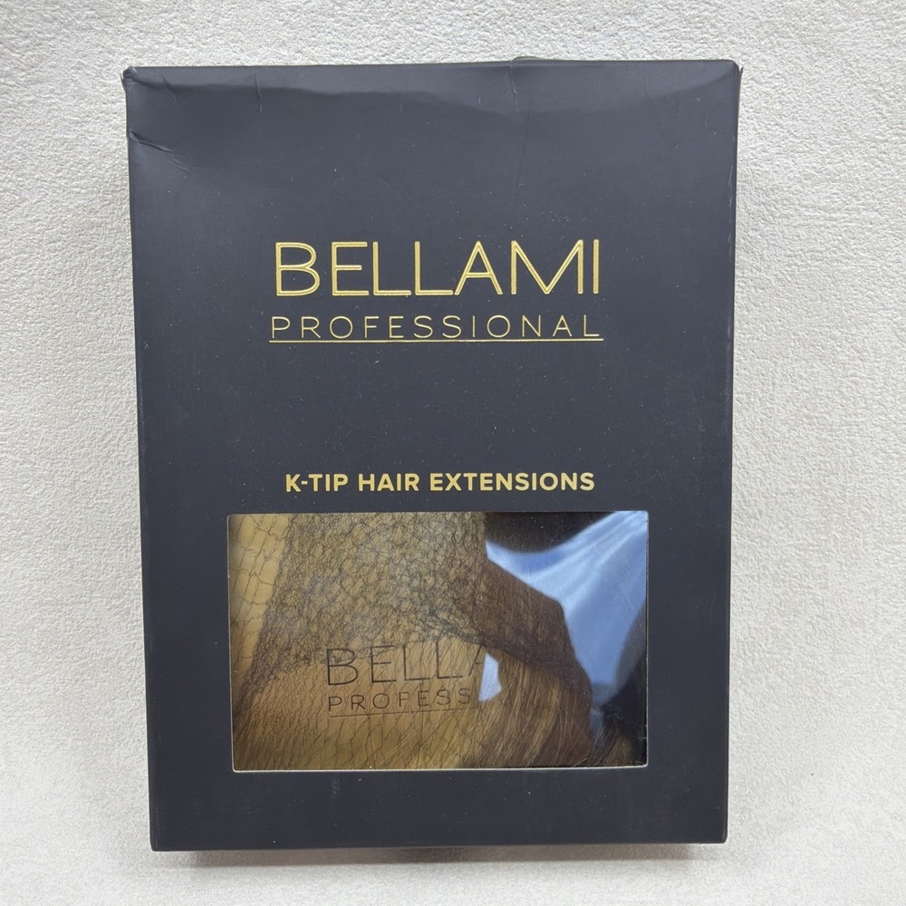 Bellami Professional K Tip Hair Extensions 16" Coconut Brûlée Piano NEW 25g